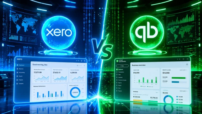 Xero vs QuickBooks 2026 comparison for small business automation.